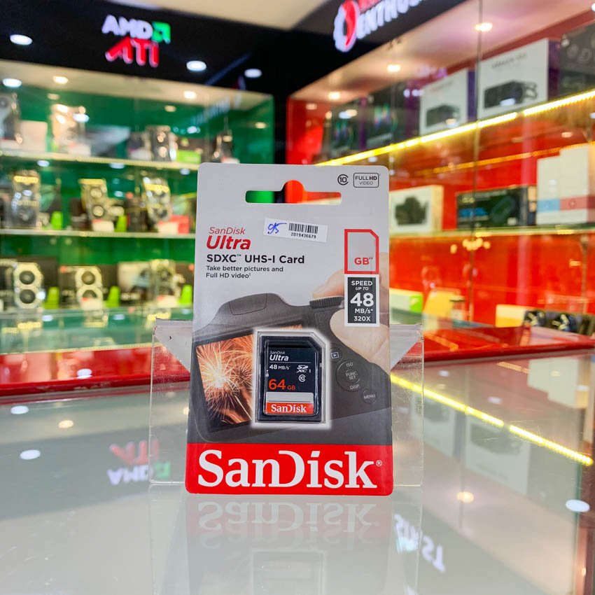 Thẻ nhớ SanDisk 16GB SD Ultra Class 10 